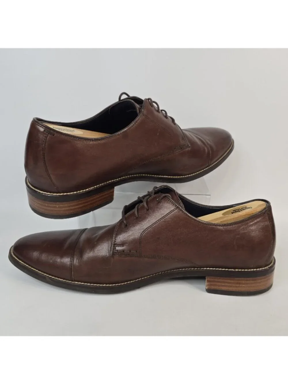 Cole Haan Lenox Hill Brown Cap Toe Oxford Shoes Men's Size 11.5